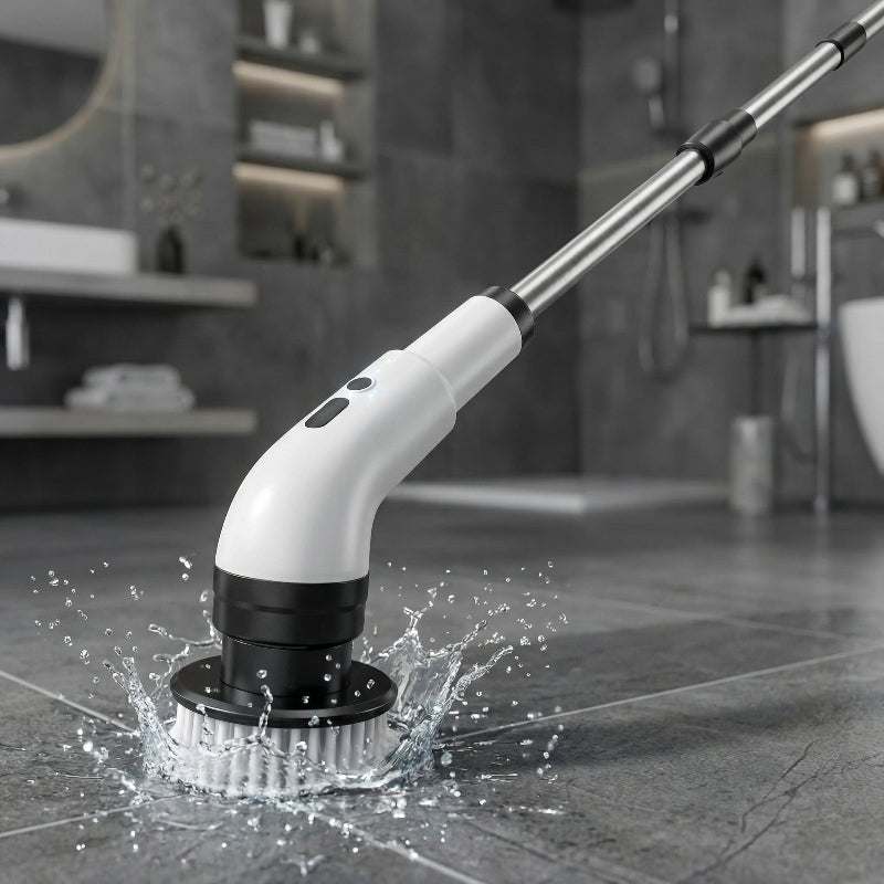 Multifunctional Cordless Electric Cleaning Brush, Handheld Power Scrubber for Bathroom, Kitchen, Floor, Swimming Pool