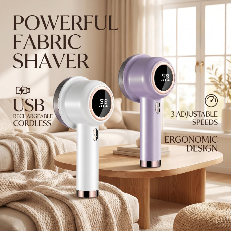 Portable Rechargeable Fabric Shaver Electric Lint Remover for Clothes Furniture
